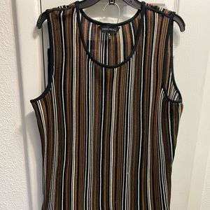 Ming Wang Tank Top & Pencil Skirt